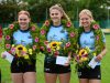 De winnaars van de juniorencompetitie in Huizum