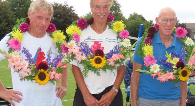 KNKB 65+ pilot in Bolsward. Conclusie: het veld is te groot en de perken te lang
