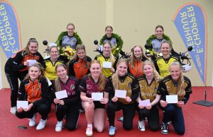 Britt Joustra, Lisanne Venema en Jeldau Koopmans winnen eerste klasse in Grou