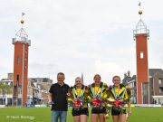 Dames van Huizum winnen eerste afdelingswedstrijd