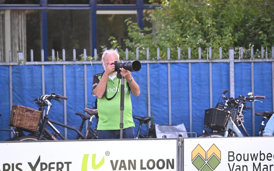 Henk Bootsma in actie