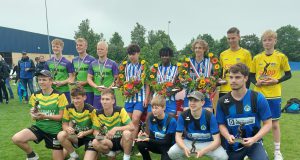 Alle uitslagen van het NK Jongens in Winsum. Bolsward wint!