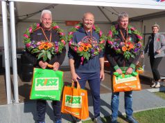 De winnaars van de 50+ bij de Stienzer keatsdagen