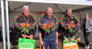 De winnaars van de 50+ bij de Stienzer keatsdagen