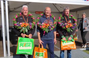 De winnaars van de 50+ bij de Stienzer keatsdagen
