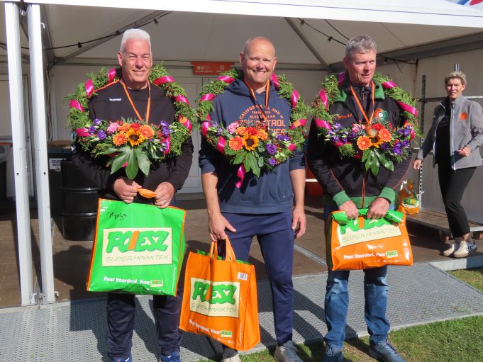 De winnaars van de 50+ bij de Stienzer keatsdagen