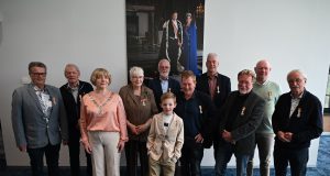 Vier kaatsvrijwilligers kregen vandaag een lintje