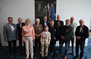 Vier kaatsvrijwilligers kregen vandaag een lintje