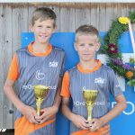 Sytze de Vries en Yaniek Miedema