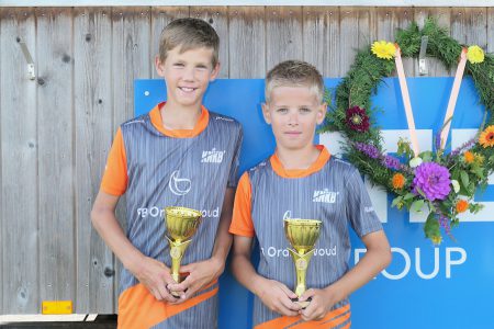 Sytze de Vries en Yaniek Miedema