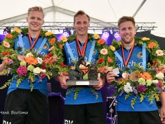 100e krans voor Tjisse Steenstra